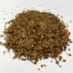 Partially cleaned yellow rattle seed