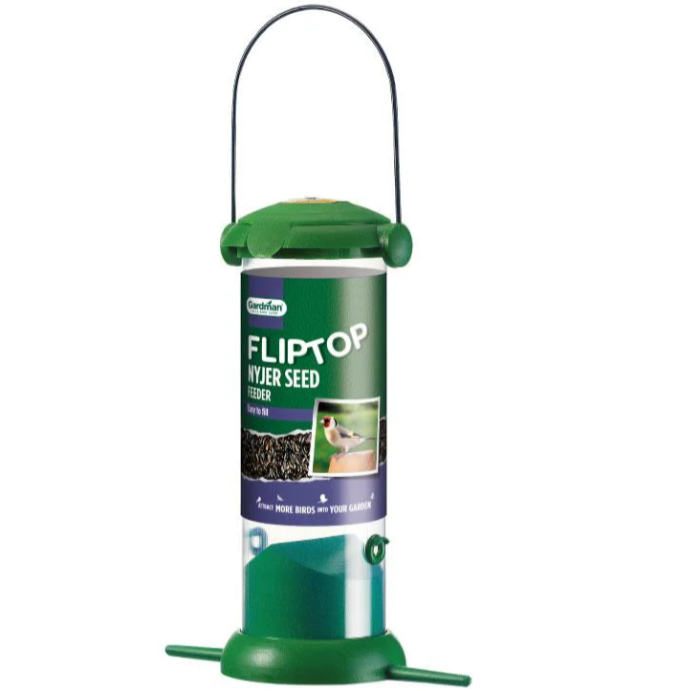 Capture Flip Top Nyjer Seed Feeder From Gardman